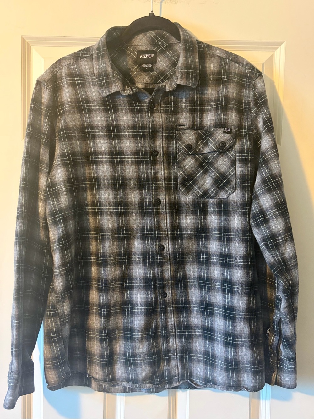 Fox Racing Long Sleeve Flannel Shirt